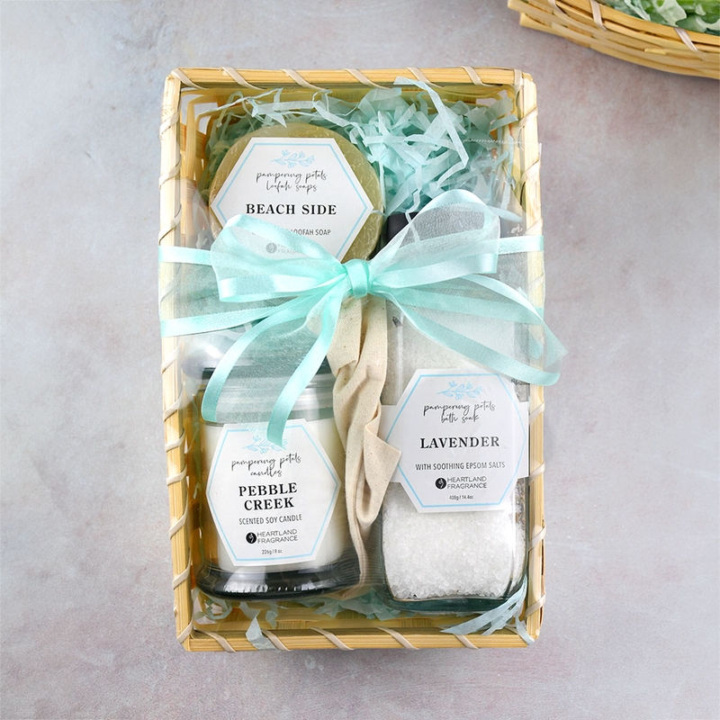 Pampering Petals Spa  - Item # 44886 - Dave's Gift Baskets